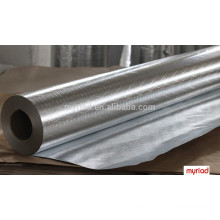 Material de aislamiento de techo de aluminio, aislamiento de hoja de aluminio reflectante de doble lado, barrera de vapor de agua